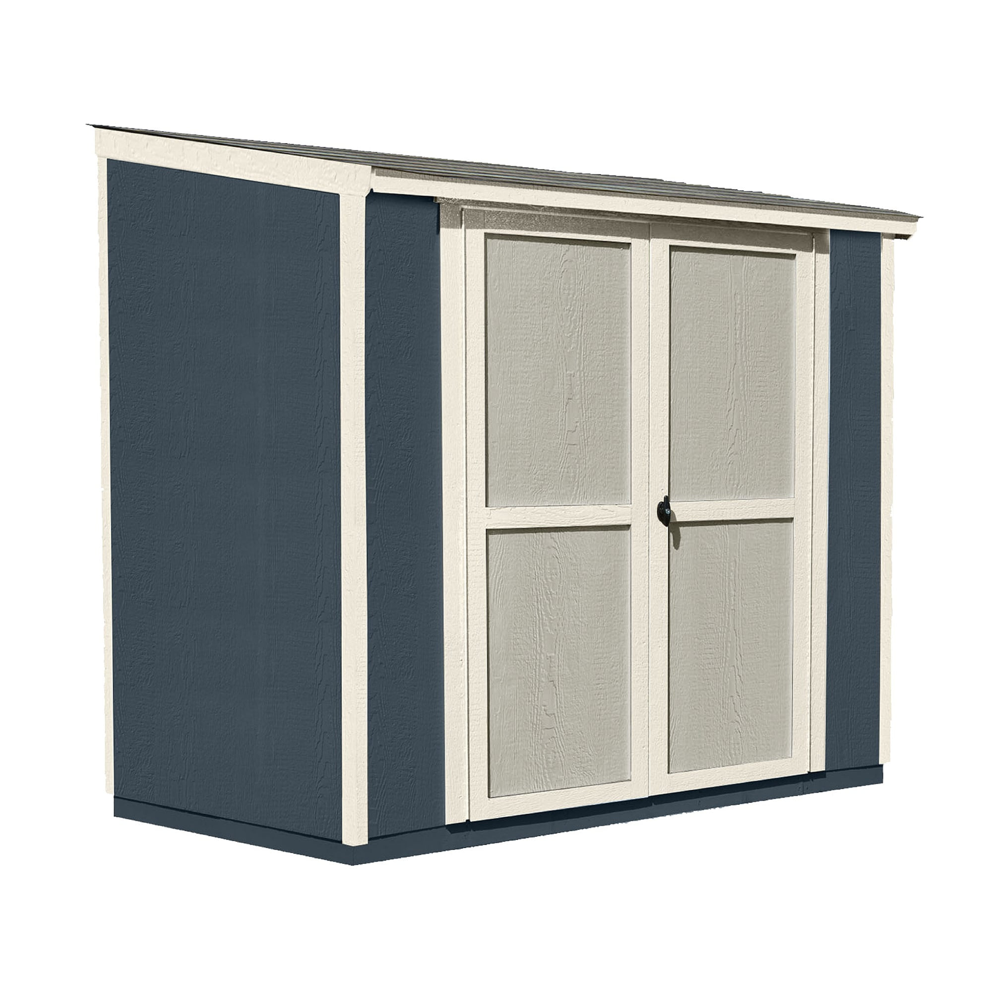 Heartland Scottsdale 8-ft x 4-ft Lean-to Wood Outdoor Storage Shed, Floor Included
