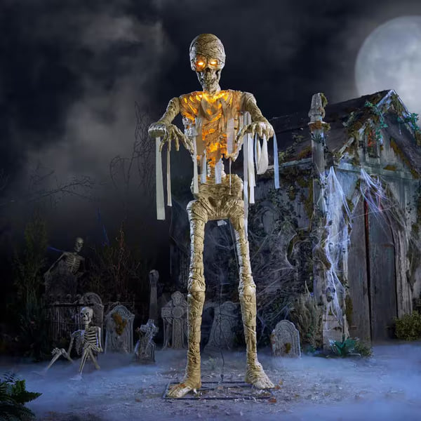 Home Accents Holiday 11 ft Grave & Bones Giant-Sized LED Mummy (2026)