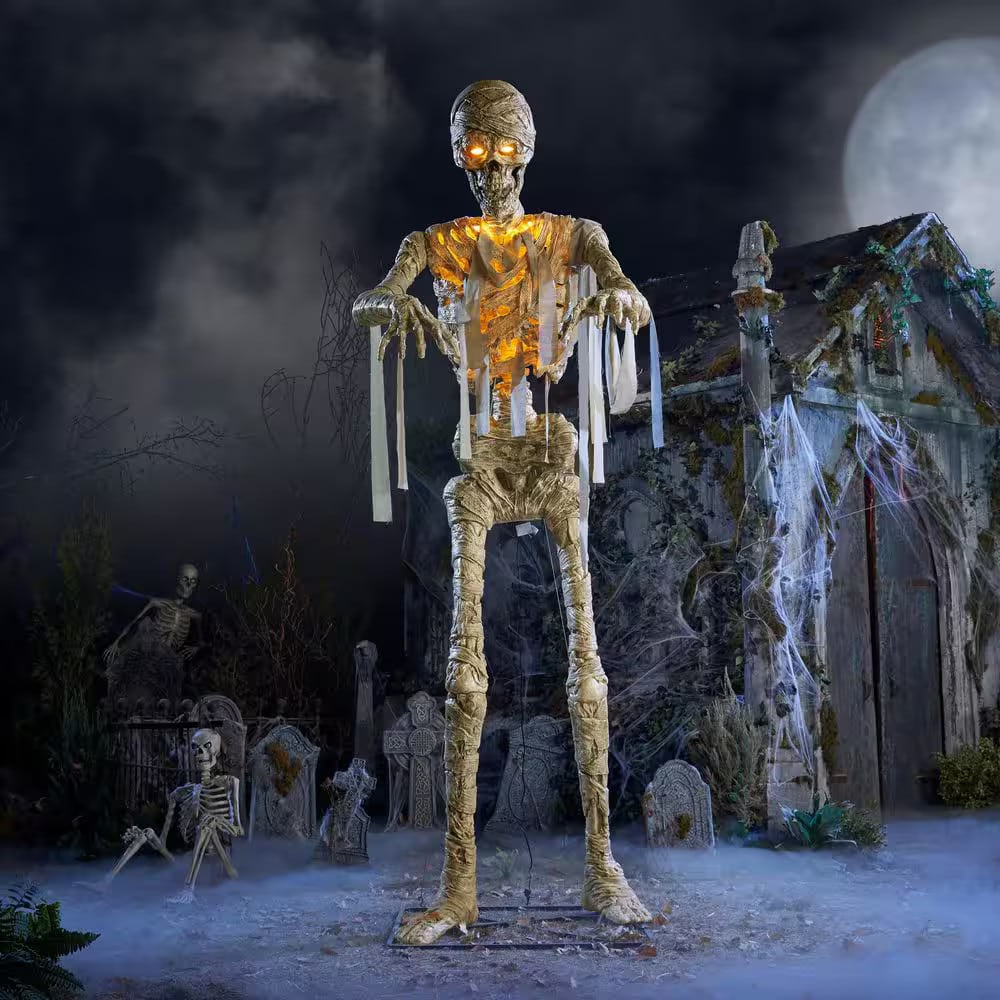 Home Accents Holiday 11 ft Grave & Bones Giant-Sized LED Mummy (2026)
