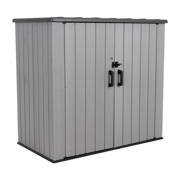 Lifetime Utility / Trash Can Storage Shed, 6 ft. x 3.5 ft.
