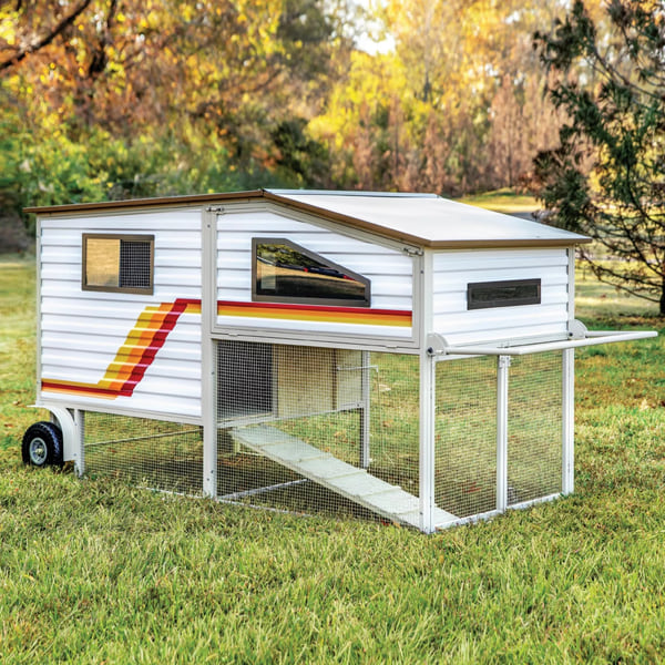 Producer's Pride Camper Tractor Chicken Coop, 8 Chicken Roosting Capacity
