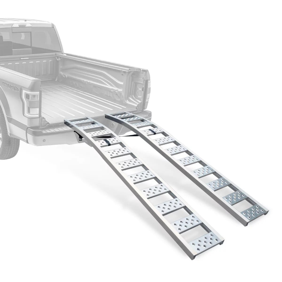 Rockland 1,500 lb Arched Aluminum Ramp 90" x 12", pair