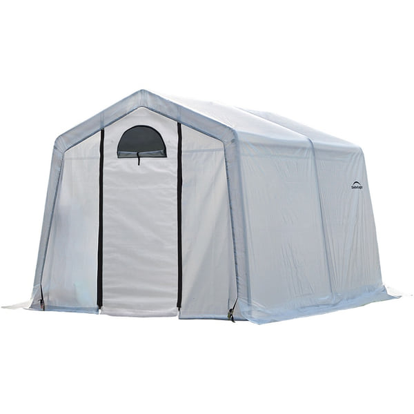 ShelterLogic GrowIT Greenhouse-in-a-Box EasyFlow Peak-Style Greenhouse 10 ft. x 10 ft. x 8 ft.