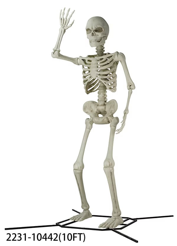 Way To Celebrate 10 ft Giant Poseable Skeleton