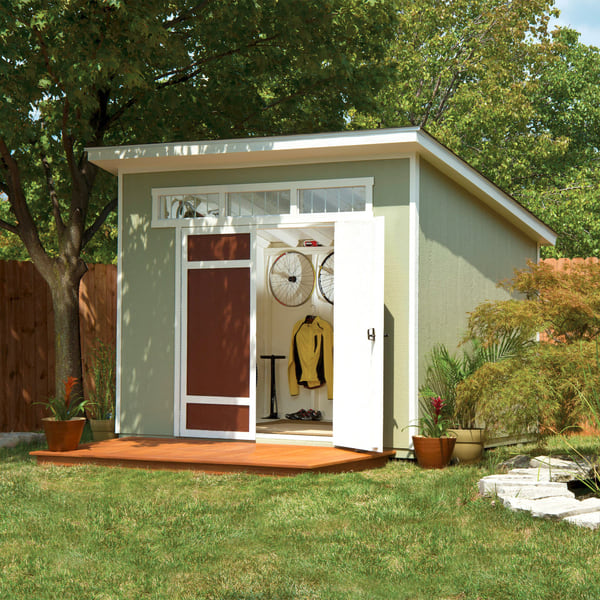 Yardline Aston 10 ft. x 7.5 ft. DIY Wood Shed Kit